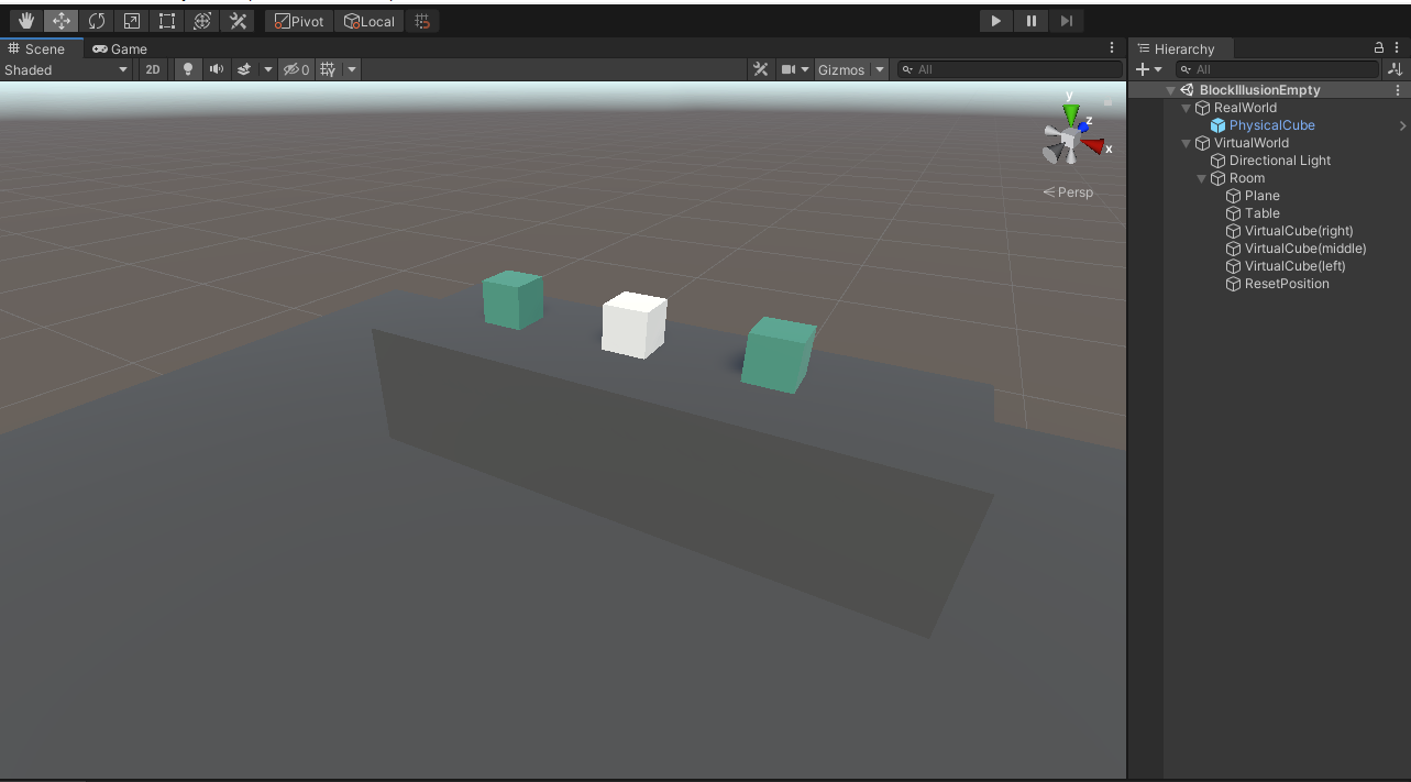 BodyWarping Initial Situation