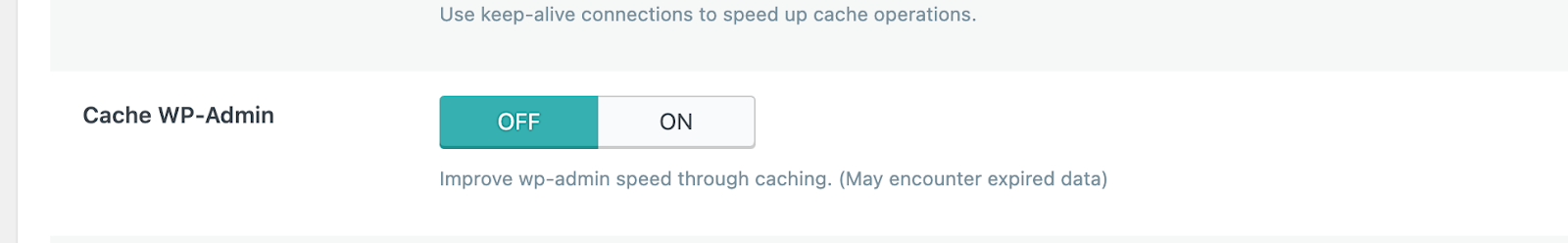 LiteSpeed Cache Object Settings